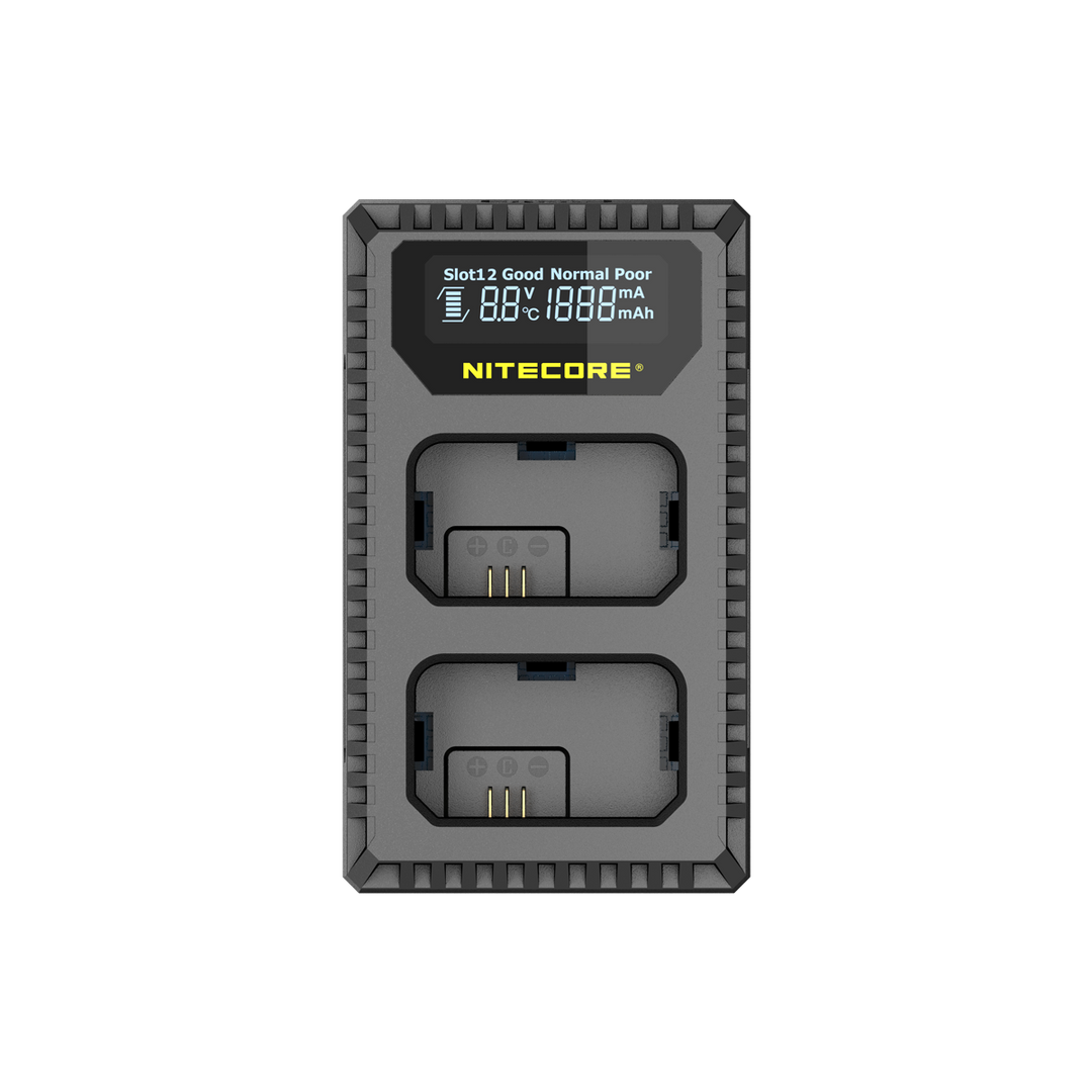 Nitecore Cargador USN1 para 2 x Sony NP-FW50 - Camera Battery Chargers - Nitecore Costa Rica