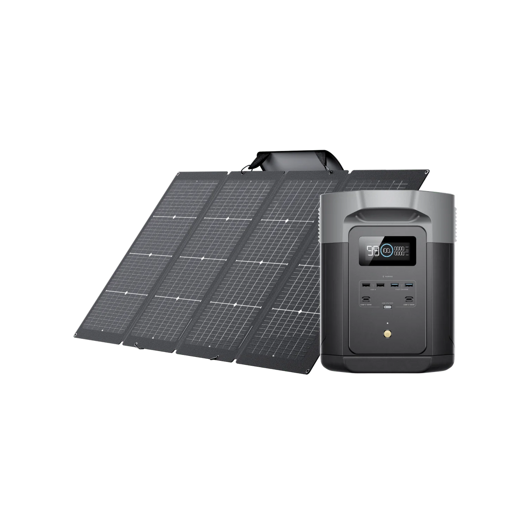 EcoFlow Delta 2 Max Generador Solar (PS220W)