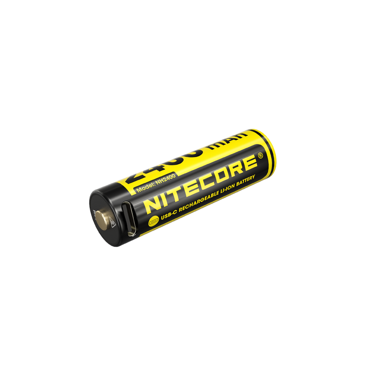 NH2400 4 Baterías AA Recargable Li-Ion 2,400mAh con USB-C