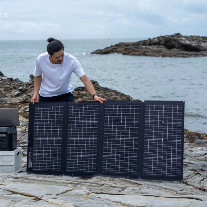 Panel Solar Portátil Bifacial 220W