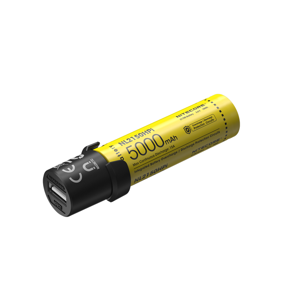 Nitecore NL2150HPi 5,000mAh con Linterna y Cargador - Nitecore Costa Rica