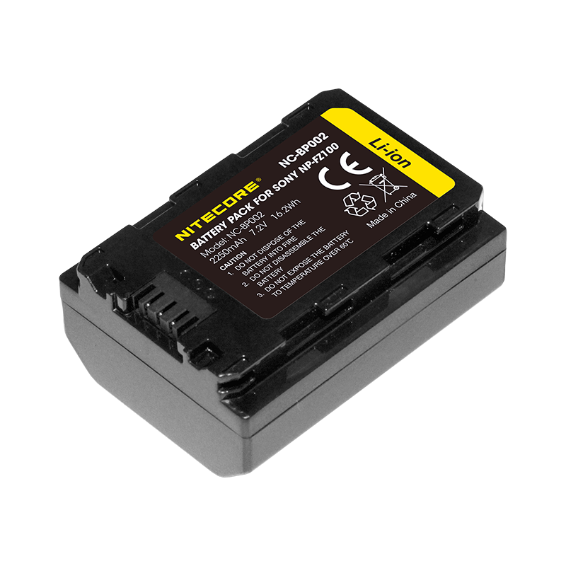 Nitecore Batería NC-BP002 para Sony NP-FZ100 - Camera Batteries - Nitecore Costa Rica
