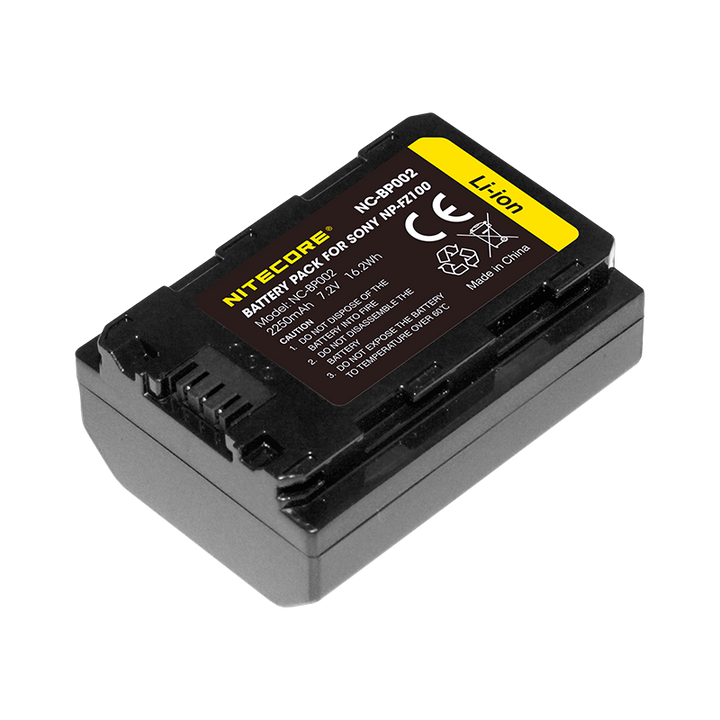 Nitecore Batería NC-BP002 para Sony NP-FZ100 - Camera Batteries - Nitecore Costa Rica