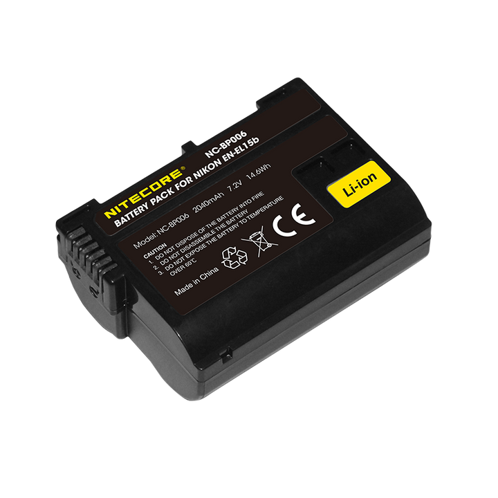 Nitecore Batería NC-BP006 para Nikon EN-EL15b - Camera Batteries - Nitecore Costa Rica